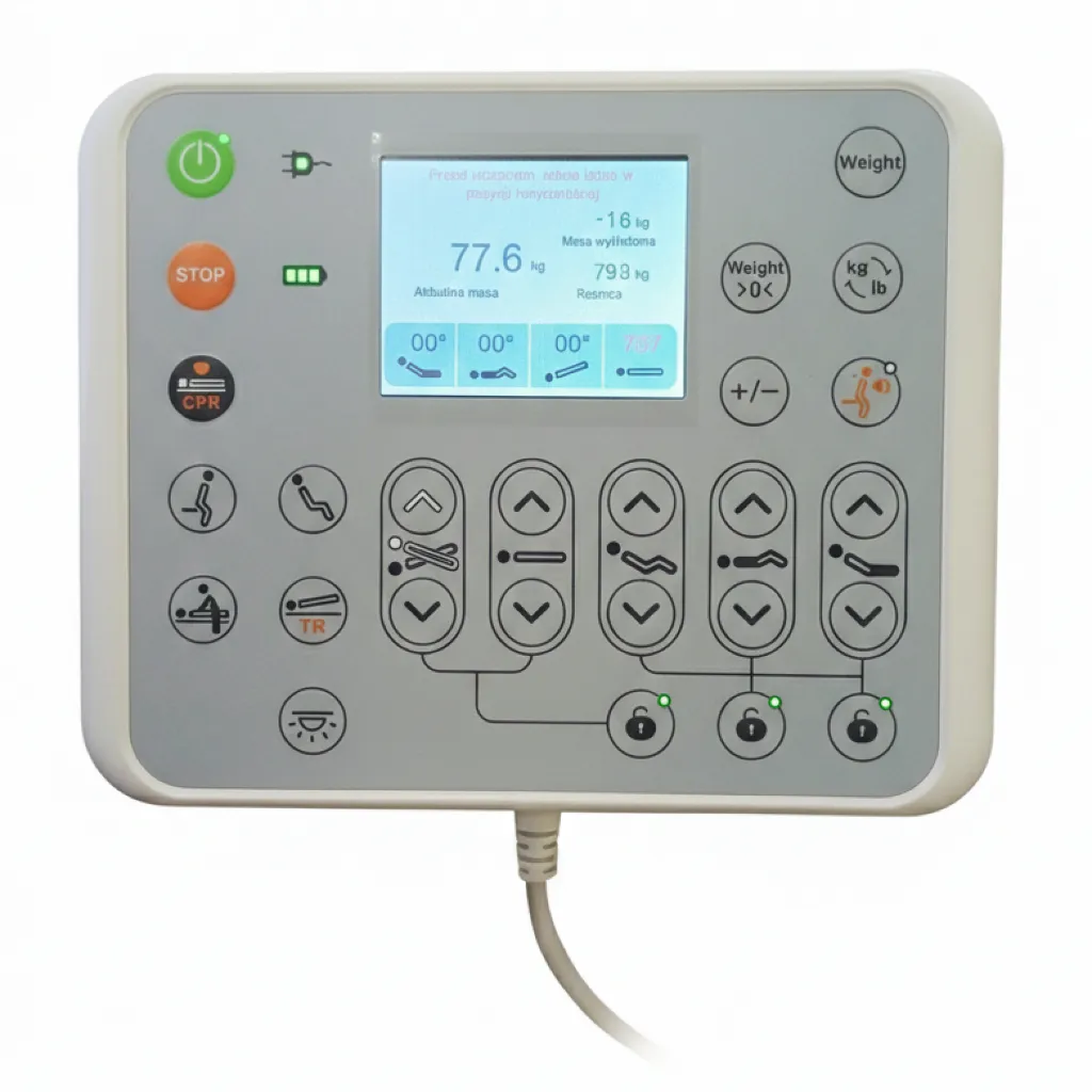 Panel sterujący łóżkiem szpitalnym Acti Medflex Comfort