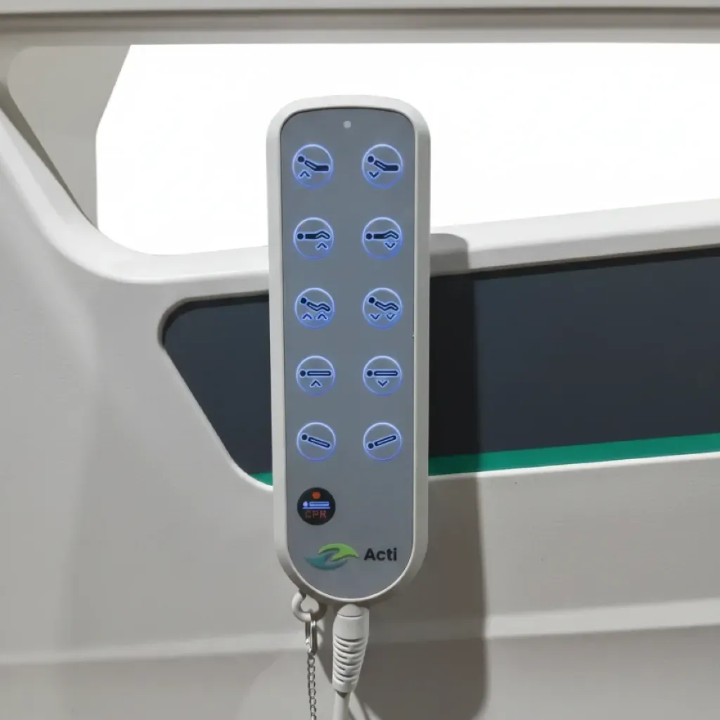 Pilot do sterowania łóżkiem szpitalnym Acti Med Flex 1
