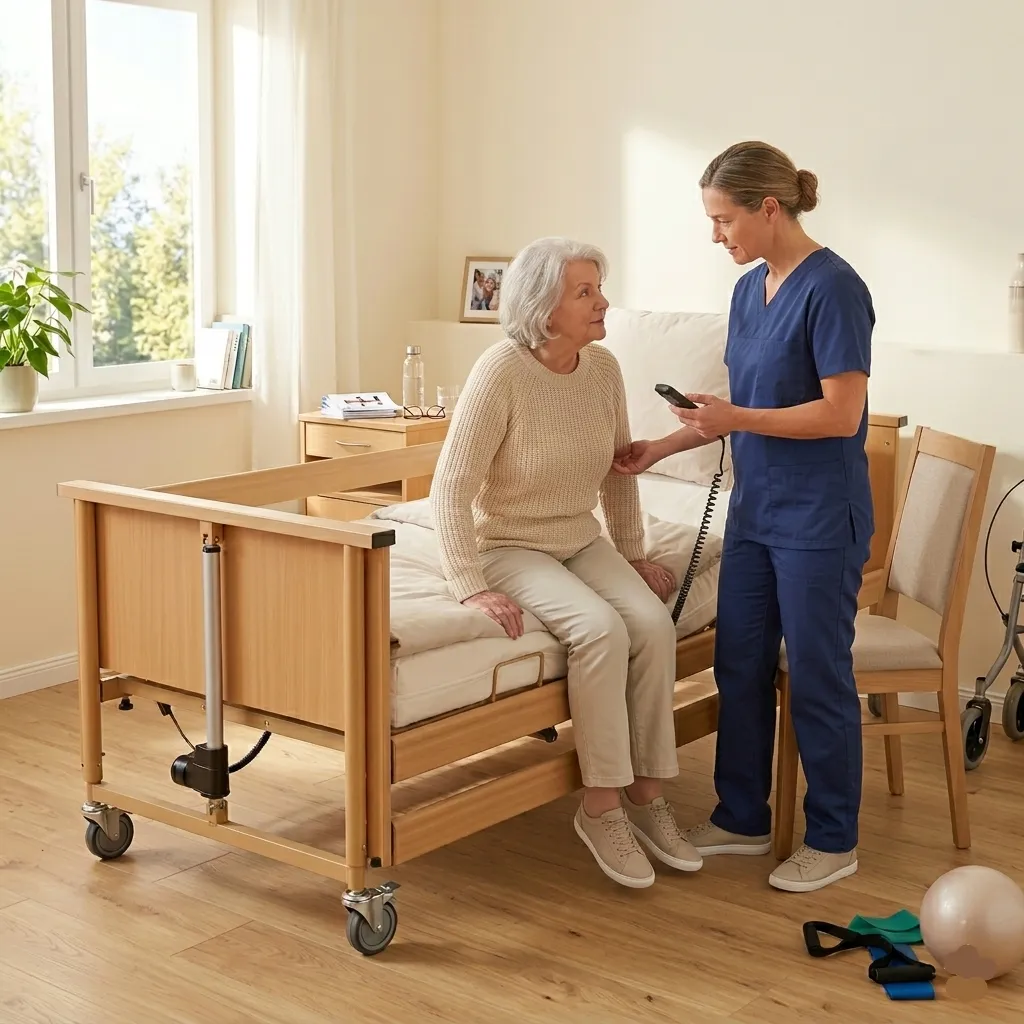 Acti ASSIST Łóżko rehabilitacyjne z elektryczną regulacją