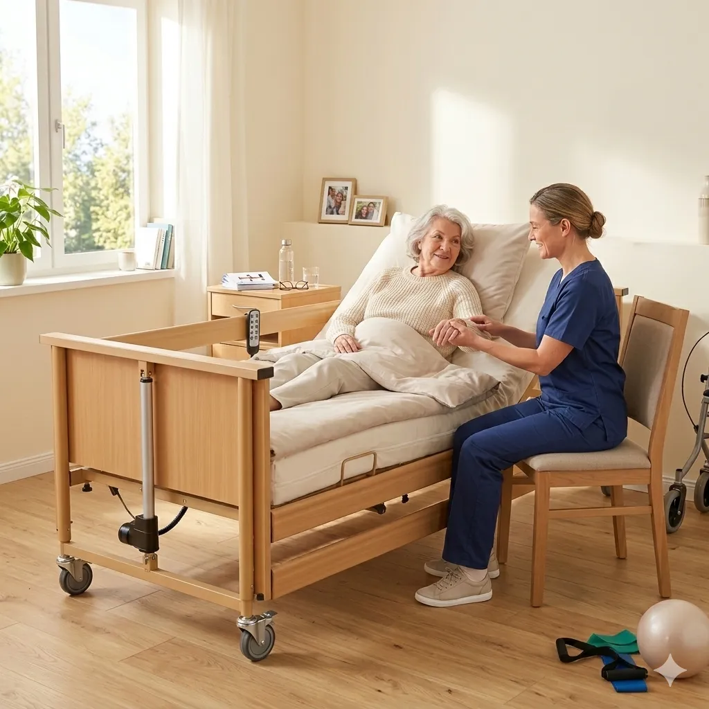 Acti ASSIST Łóżko rehabilitacyjne z elektryczną regulacją