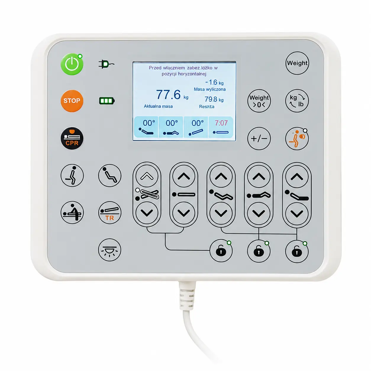 Łóżko szpitalne Acti Medflex Comfort