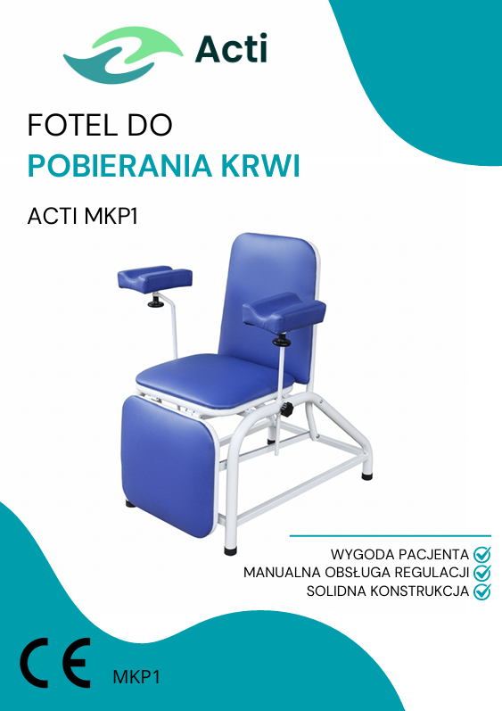 Broszura ACTI Fotel do pobierania krwi