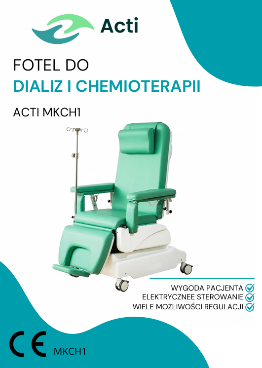 Broszura ACTI Fotel do dializ i chemioterapii