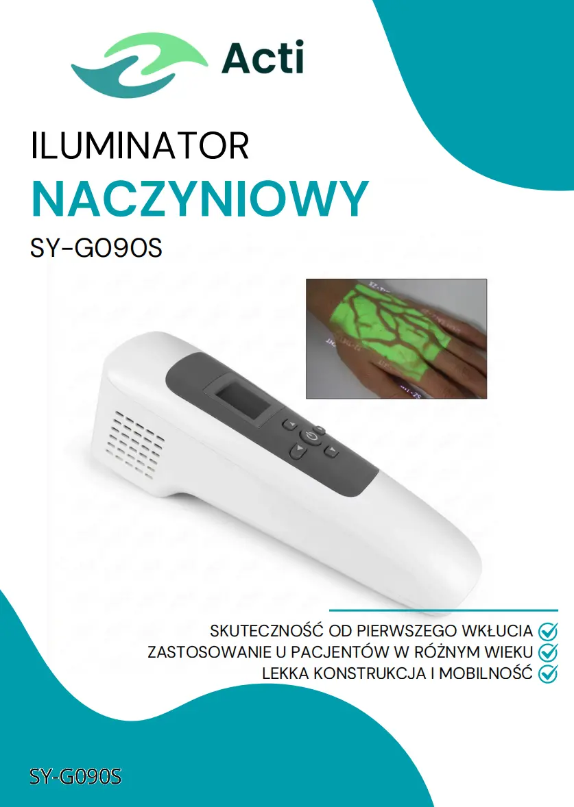 Broszura ACTI Iluminator naczyniowy