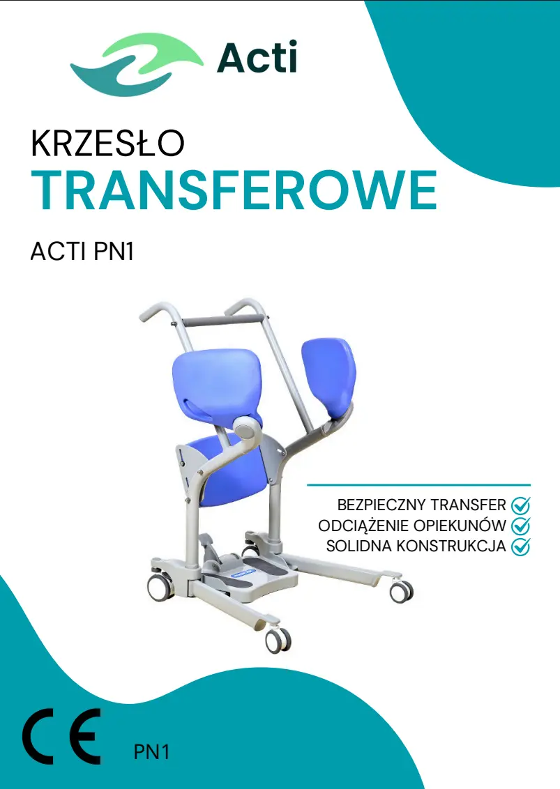 Broszura ACTI Krzesło transferowe PN1